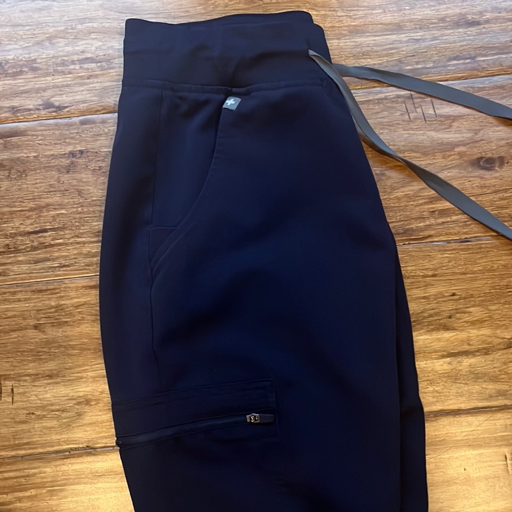 Figs Zamora Jogger Ladies Scrub Pants-Navy XXS/P